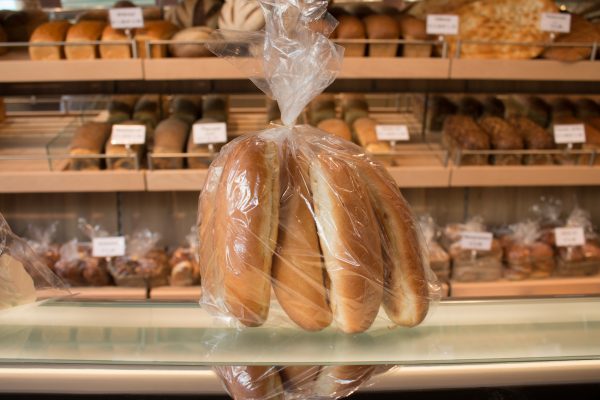 Bruin broodje bakkerij alsady