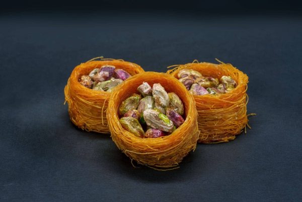 Baklava vogelnest met pistache - Afbeelding 2
