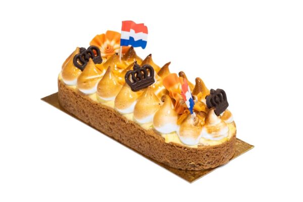 Oranje Banaancaramel slof